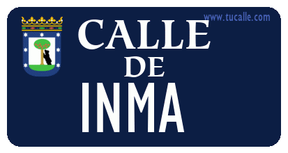 cartel_de_calle-de-INMA _en_madrid_antiguo